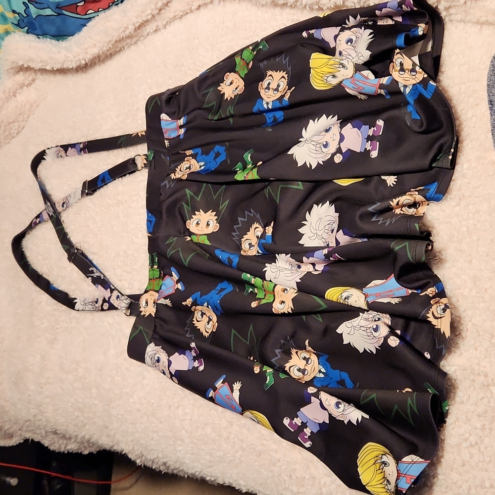 Hot Topic Hunter x Hunter Suspender Skirt like new size 2X - Picture 2 of 6